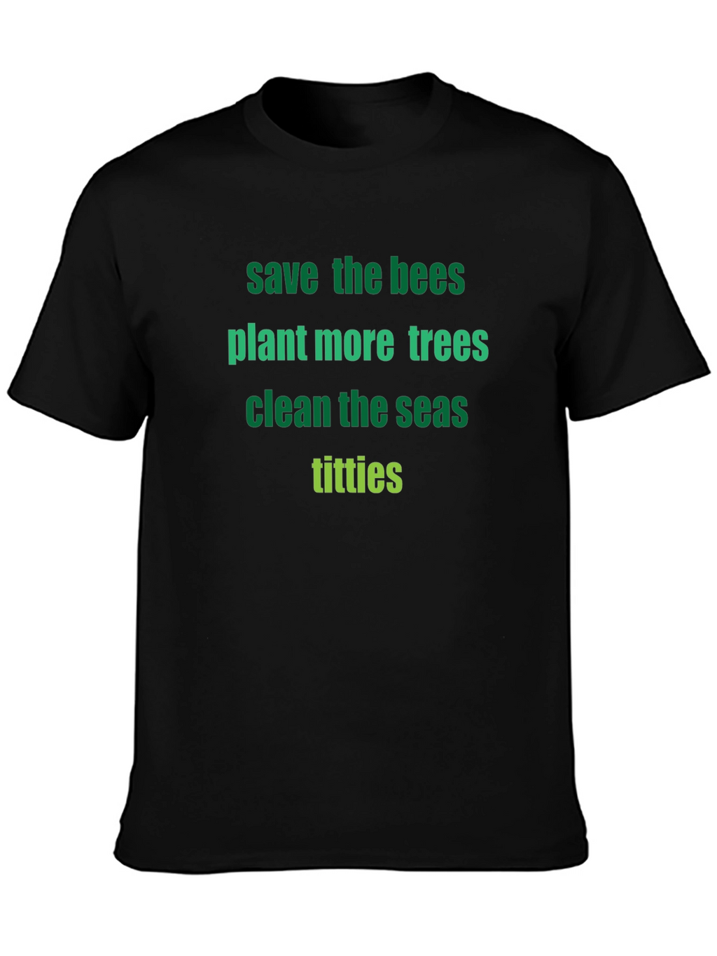 Save the Bees Graphic Print T-Shirt