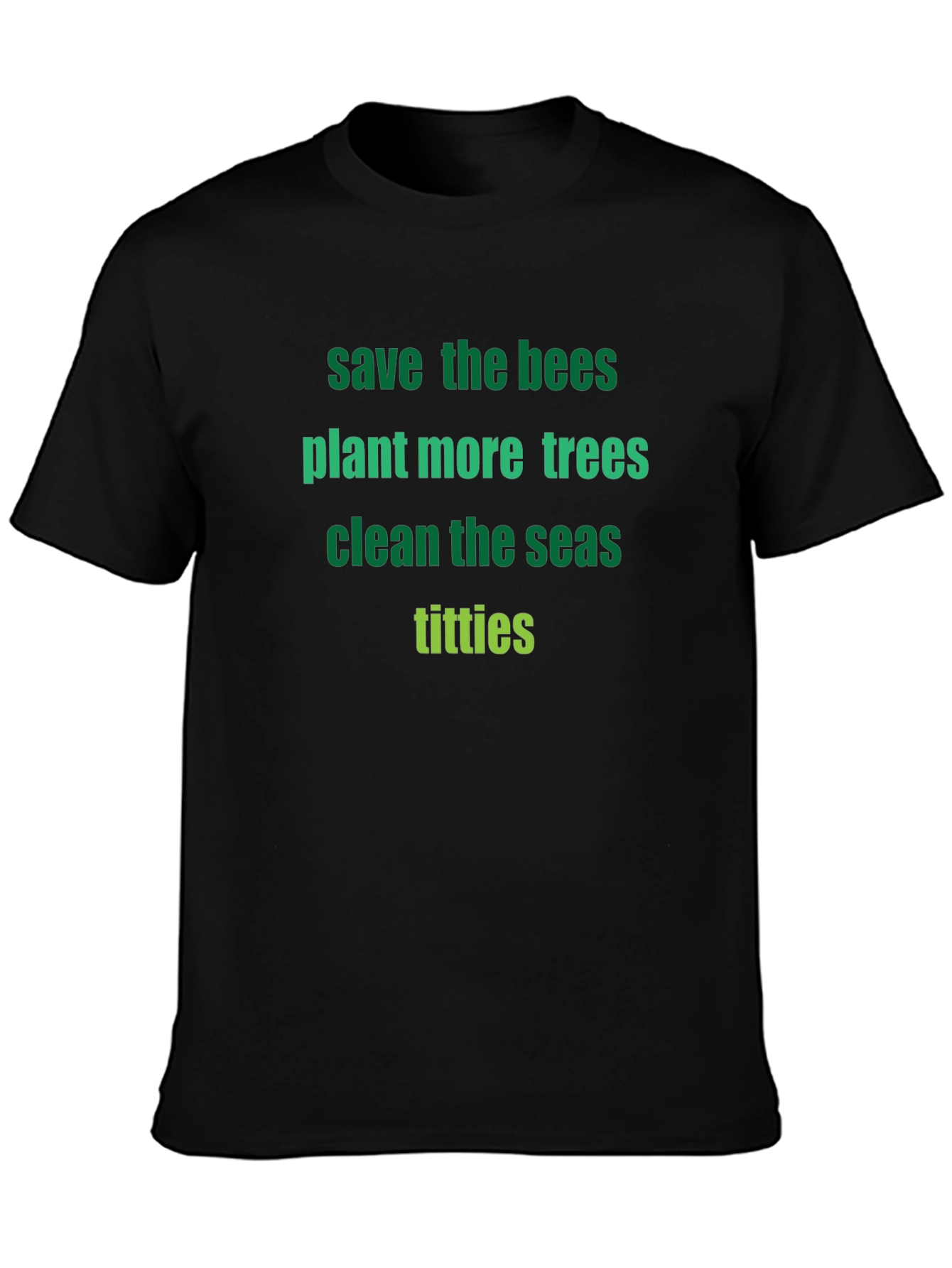Save the Bees Graphic Print T-Shirt