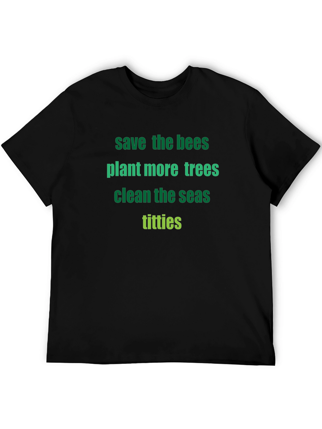 Save the Bees Graphic Print T-Shirt