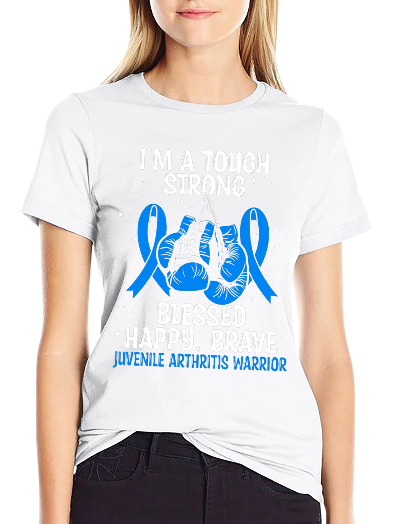Tough Strong Juvenile Arthritis Warrior T-Shirt