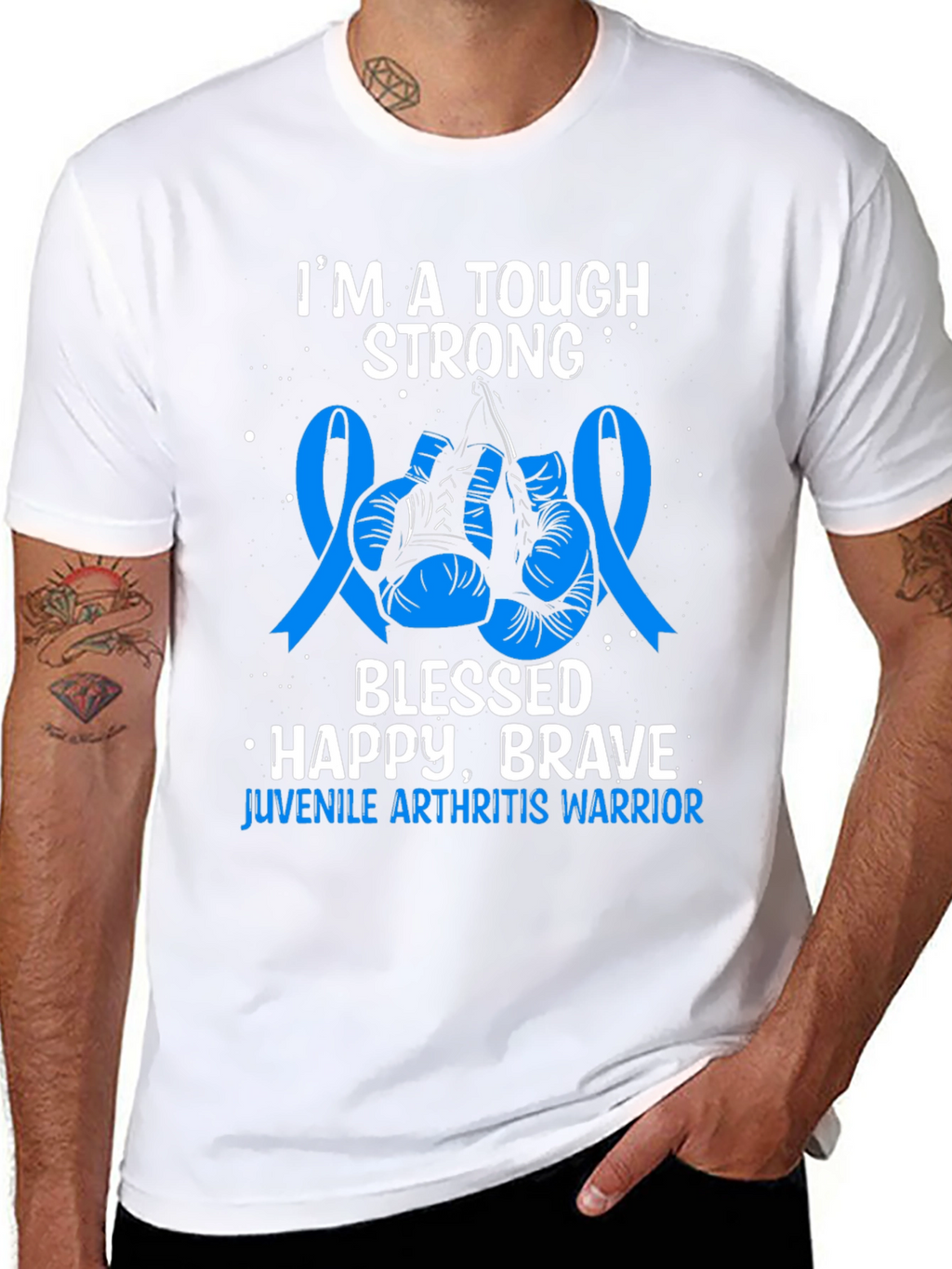 Tough Strong Juvenile Arthritis Warrior T-Shirt