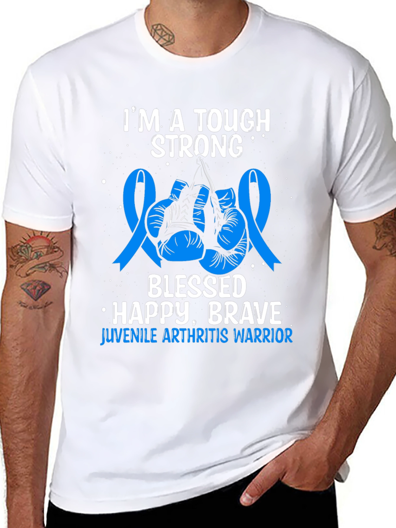 Tough Strong Juvenile Arthritis Warrior T-Shirt
