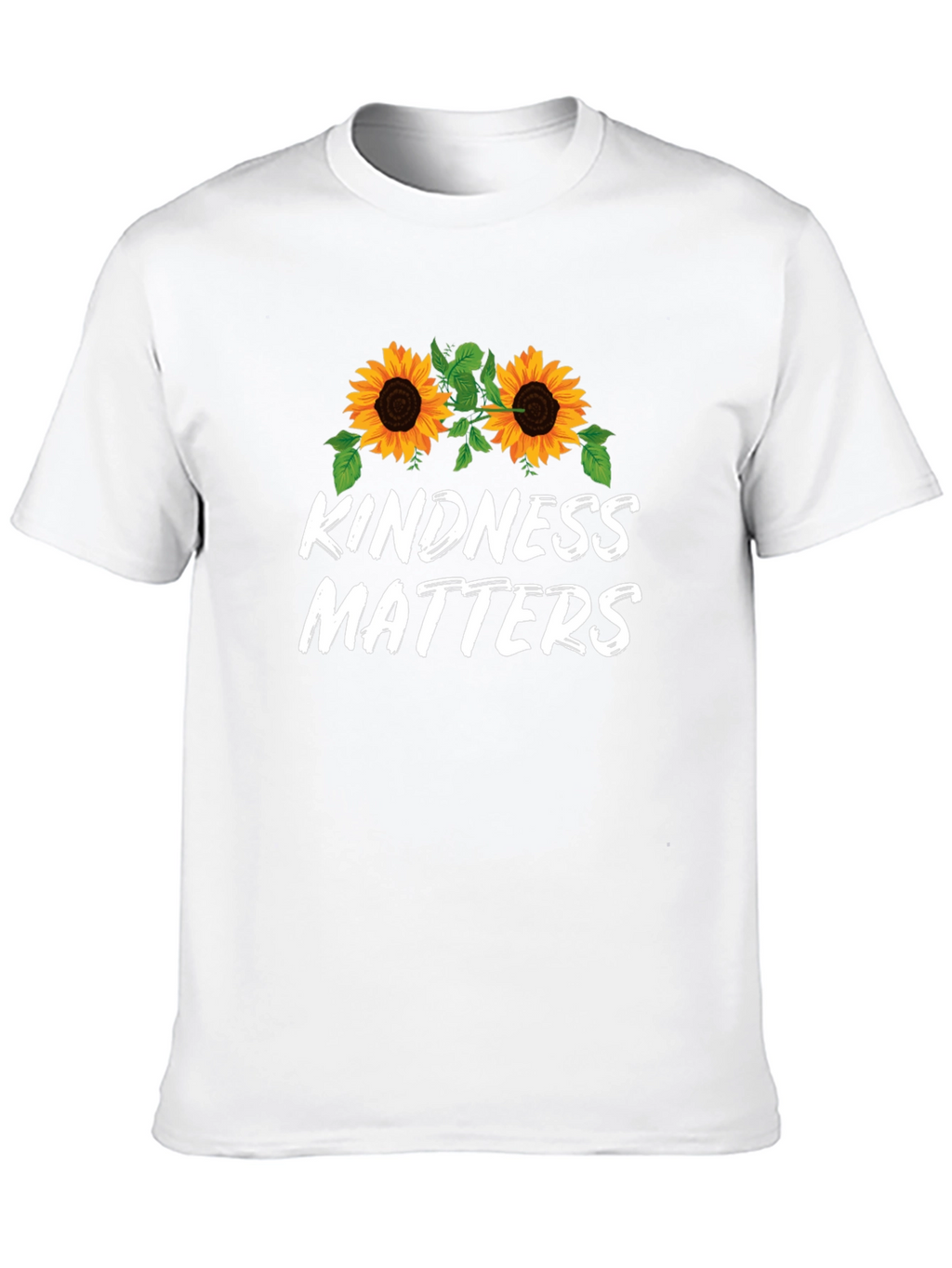 Kindness Matters Sunflower Graphic Tee
