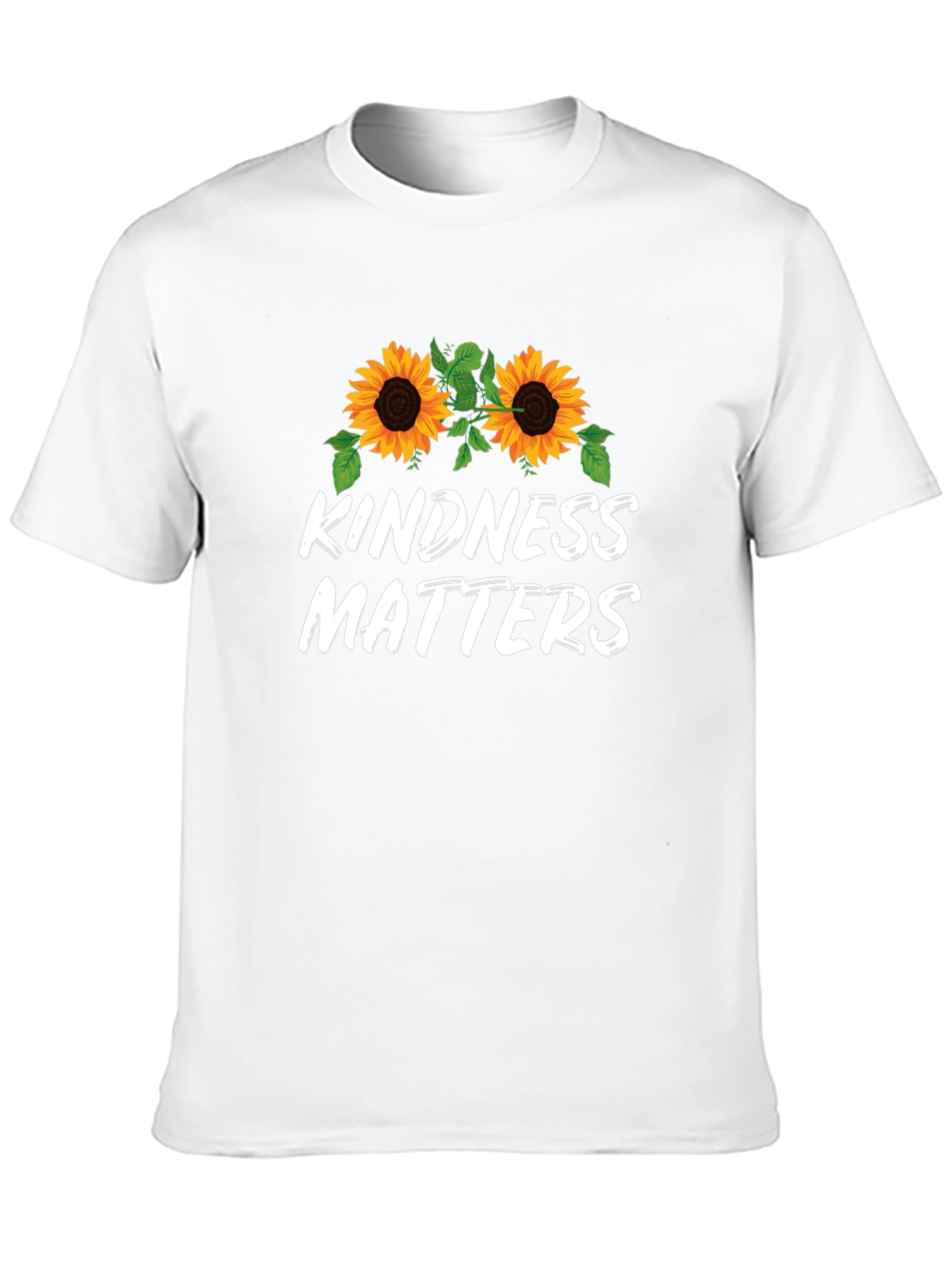 Kindness Matters Sunflower Graphic Tee