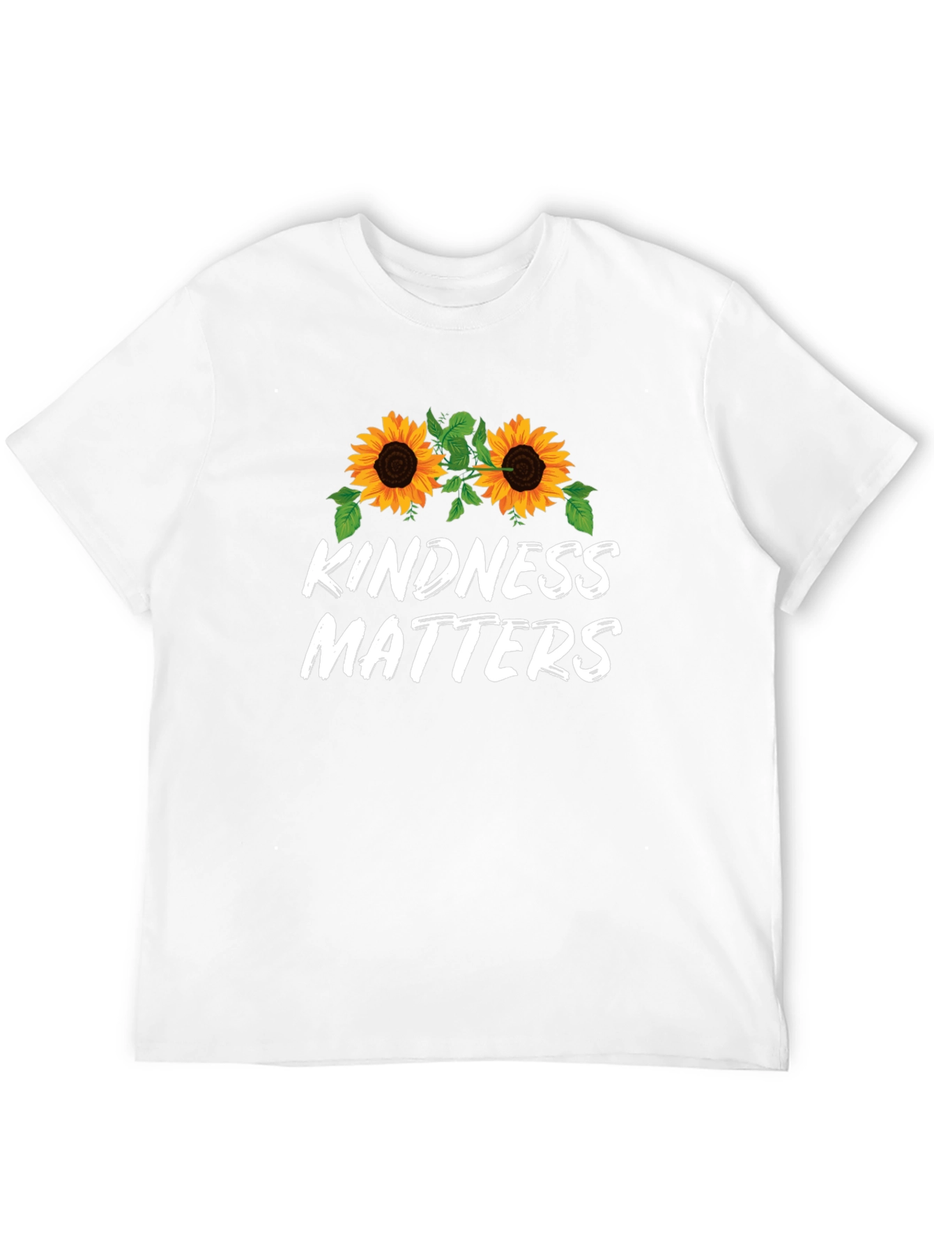 Kindness Matters Sunflower Graphic Tee