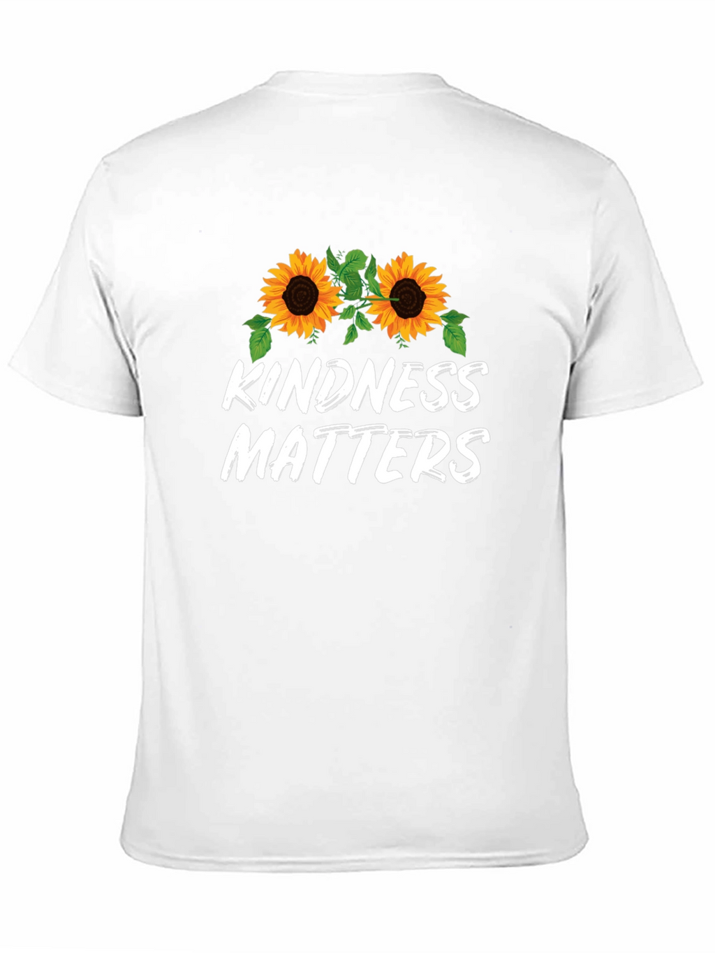Kindness Matters Sunflower Graphic Tee