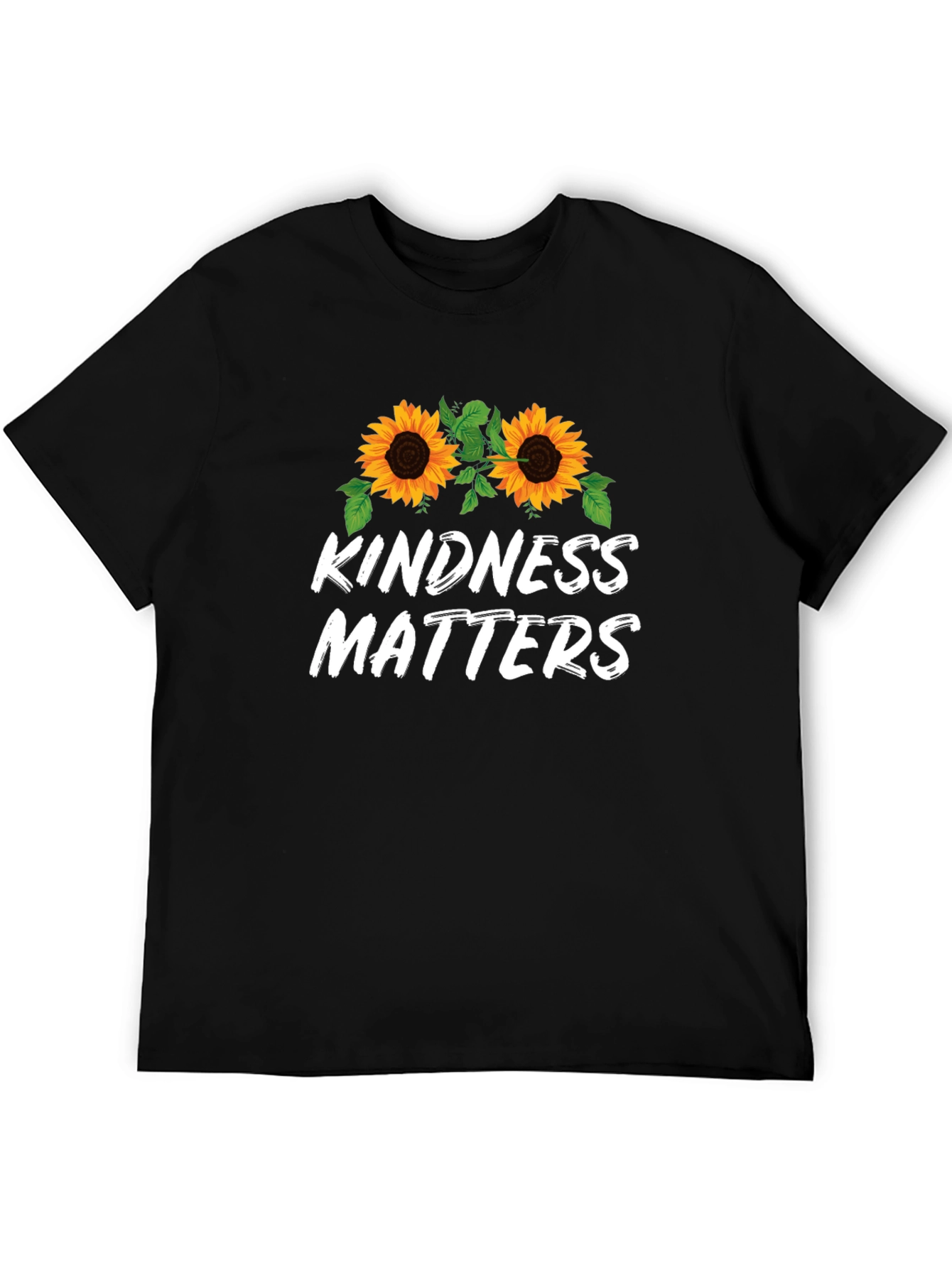Kindness Matters Sunflower Graphic Tee