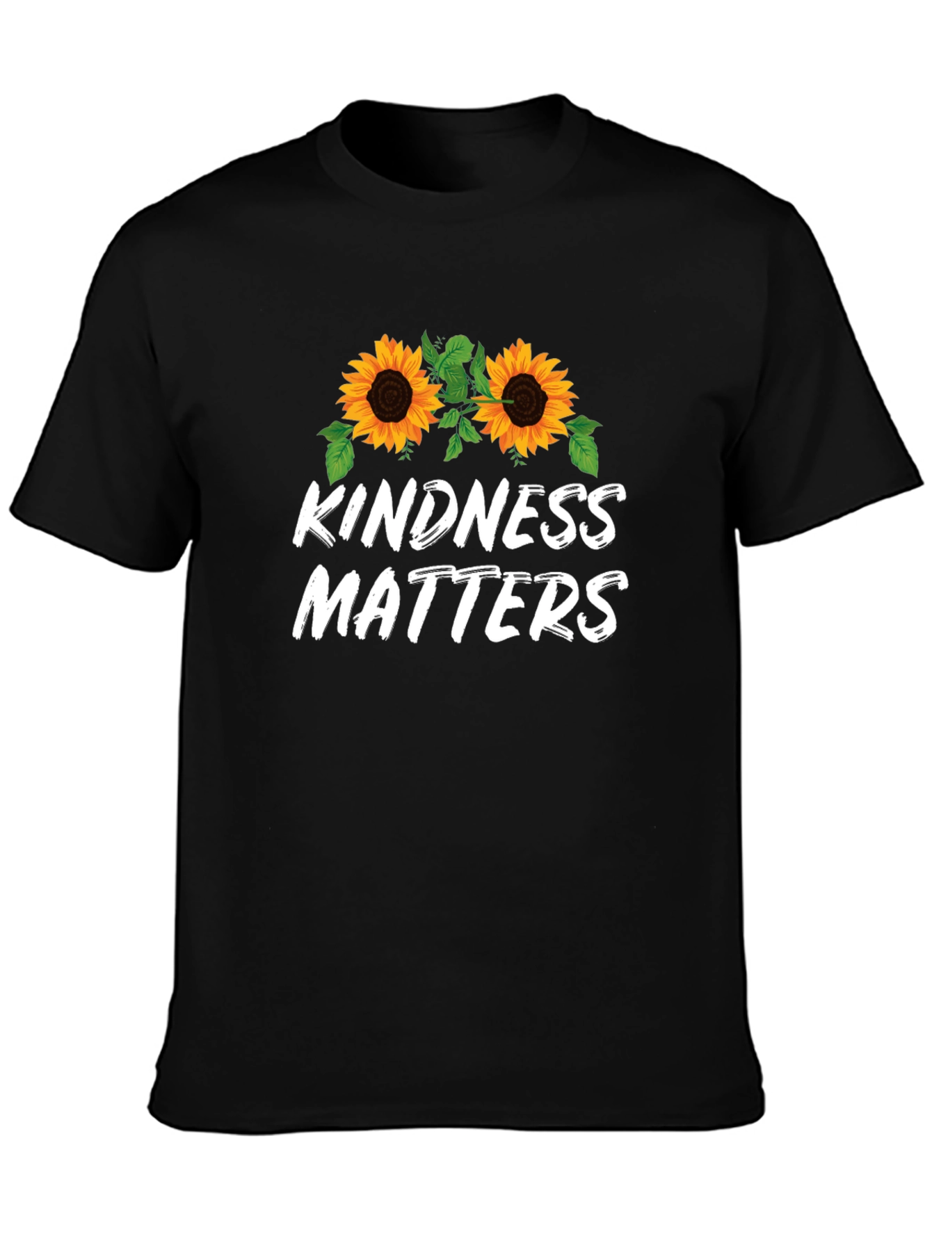 Kindness Matters Sunflower Graphic Tee