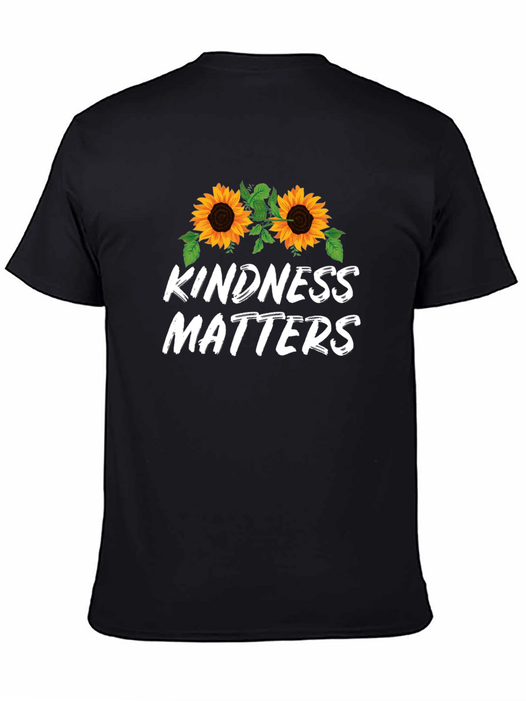 Kindness Matters Sunflower Graphic Tee