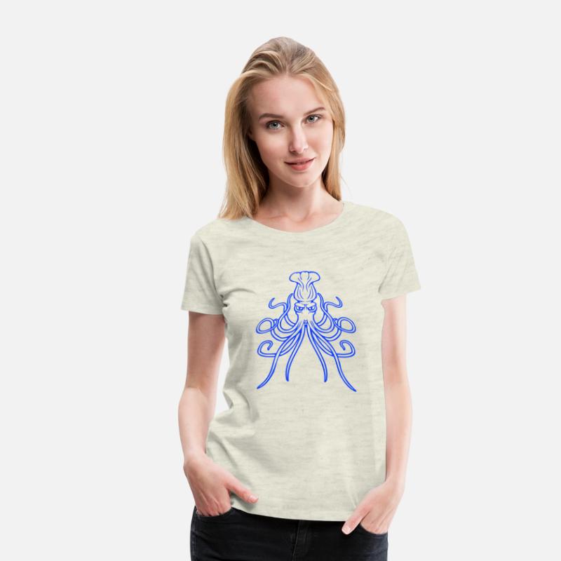 Octopus giant squid cephalopod evil dangerous sea