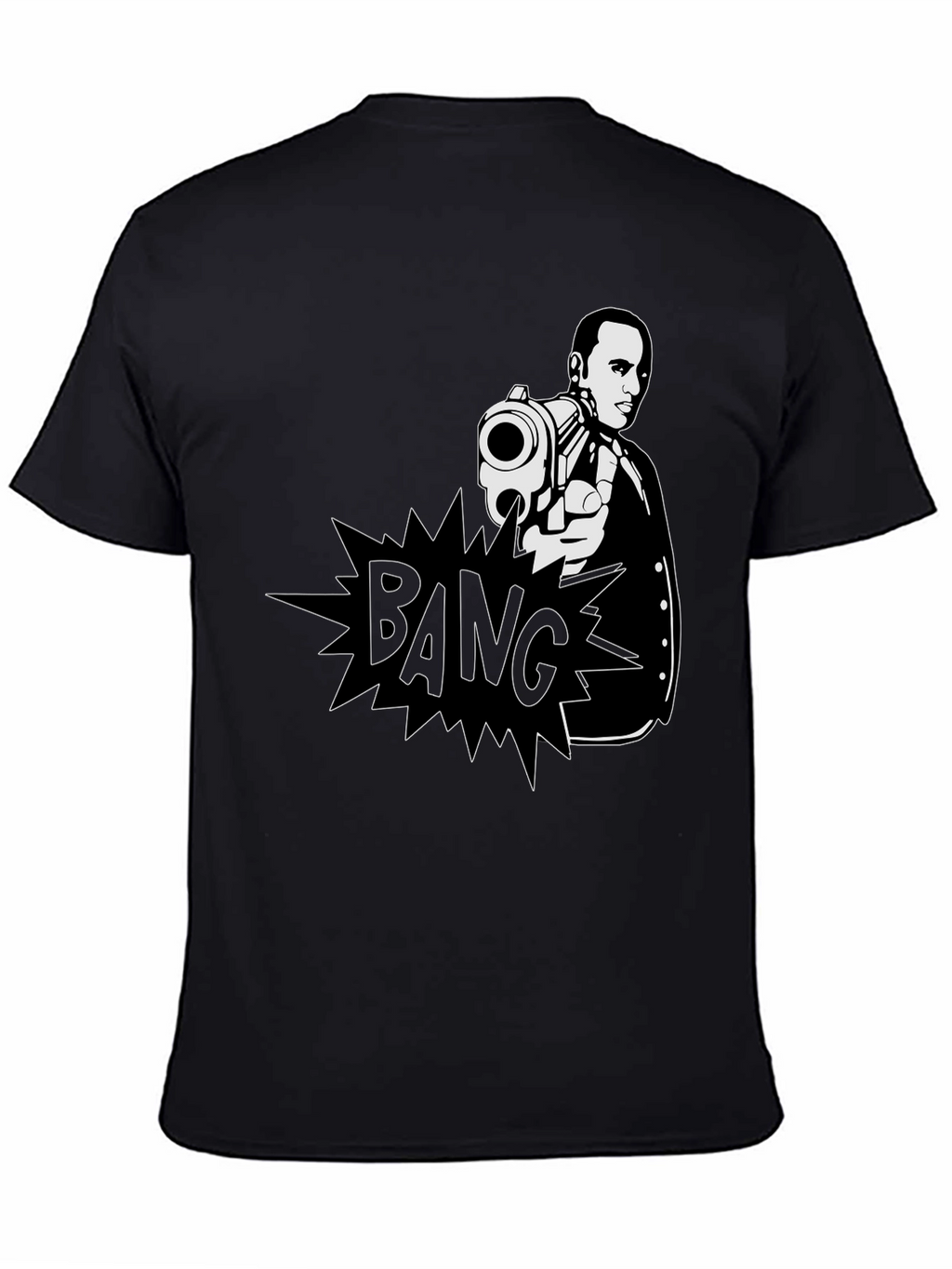 BANG! Graphic Tee - Cool Crime Movie Inspired Shirt