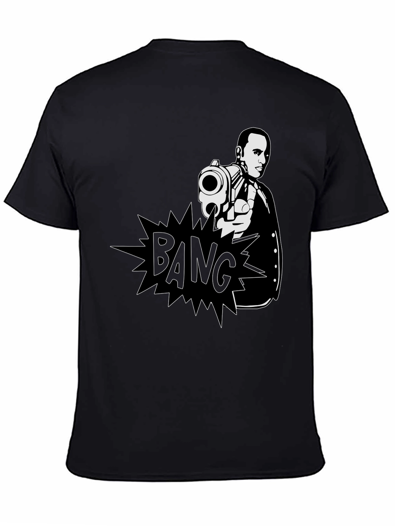 BANG! Graphic Tee - Cool Crime Movie Inspired Shirt