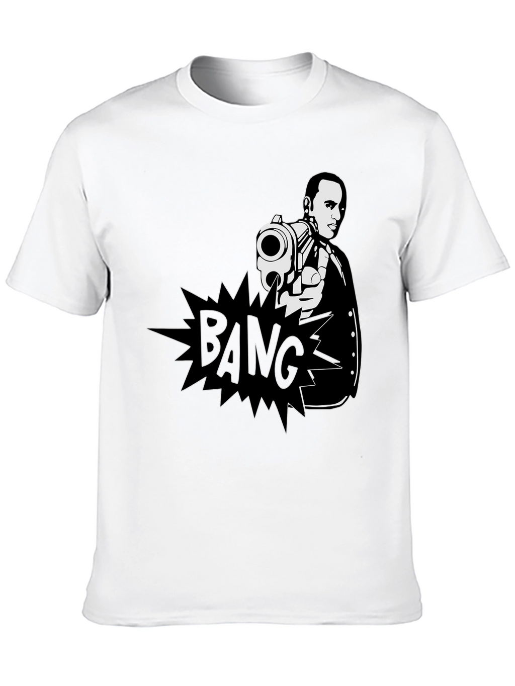 BANG! Graphic Tee - Cool Crime Movie Inspired Shirt