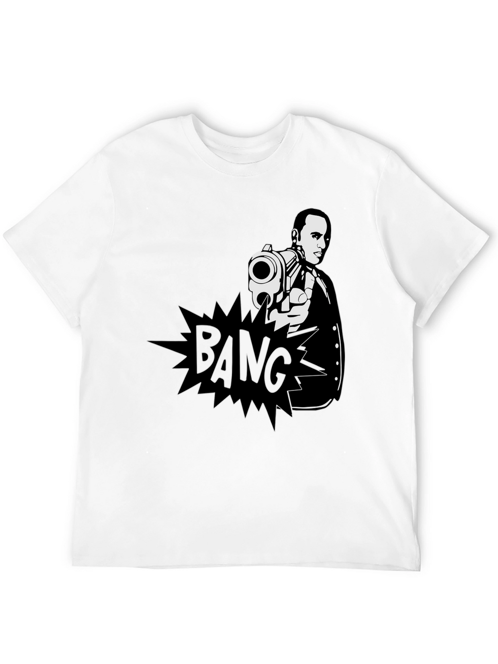 BANG! Graphic Tee - Cool Crime Movie Inspired Shirt