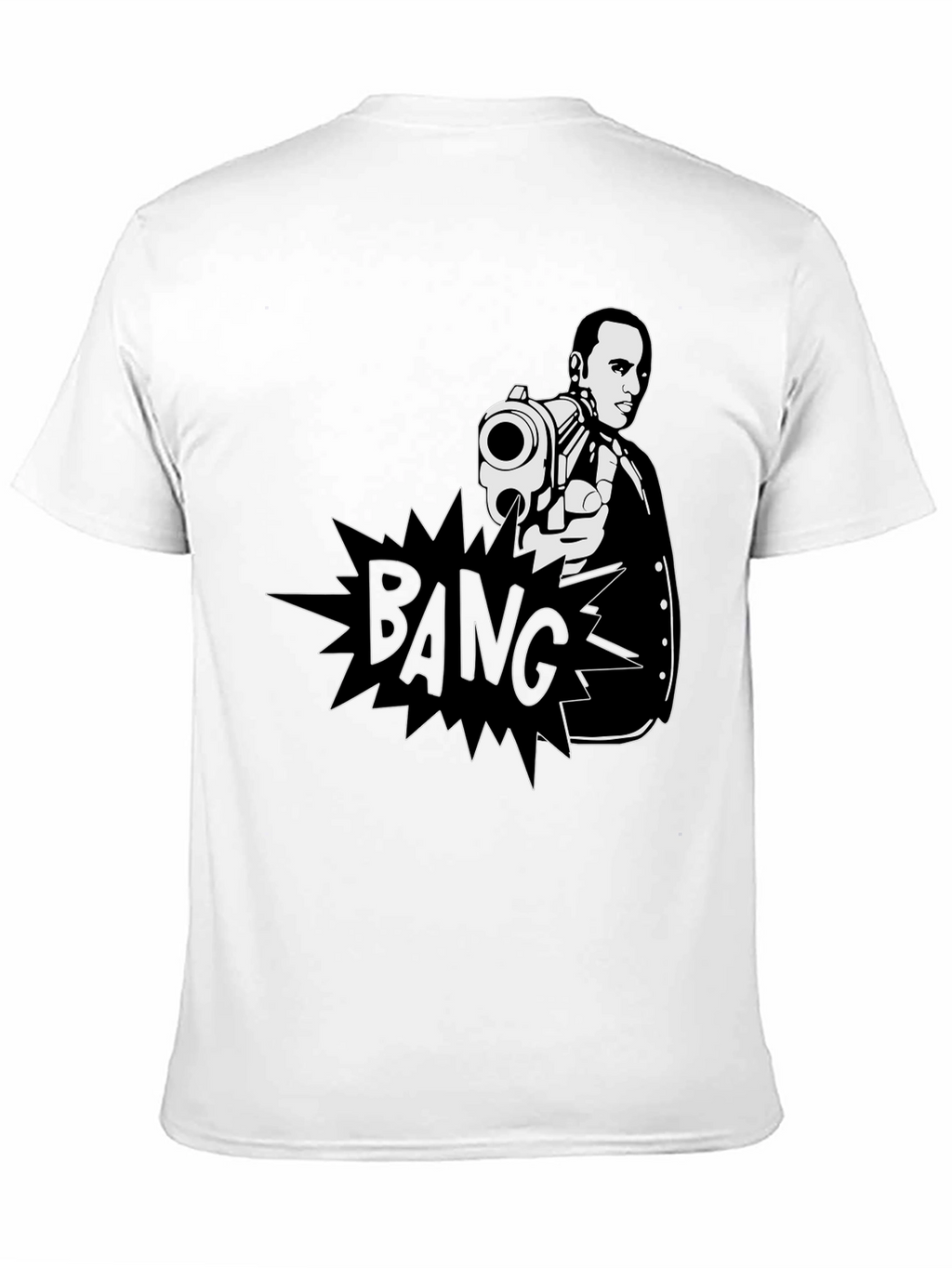 BANG! Graphic Tee - Cool Crime Movie Inspired Shirt