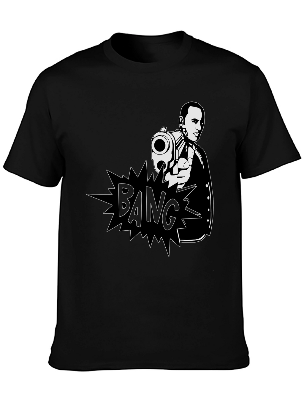 BANG! Graphic Tee - Cool Crime Movie Inspired Shirt