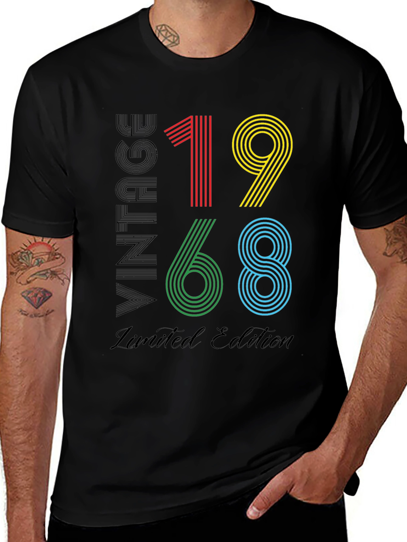 Vintage 1968 Limited Edition Graphic T-Shirt