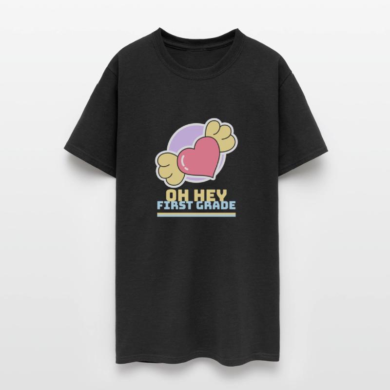 oh hey first grade Teacher Student cute heart