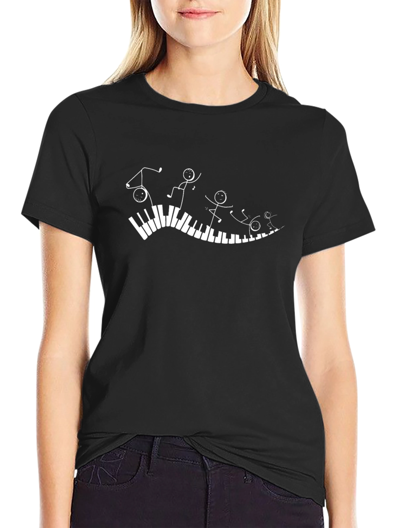 Musical Stick Figures T-Shirt