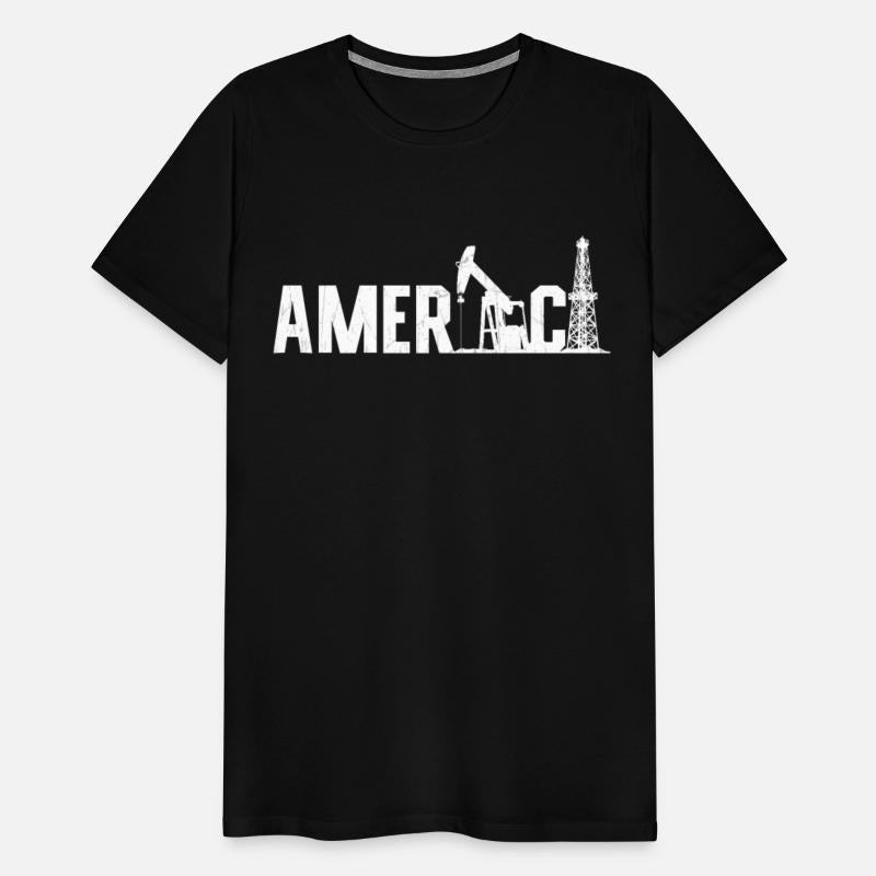 Oilfield Worker America Oil Rig Roughneck Workers