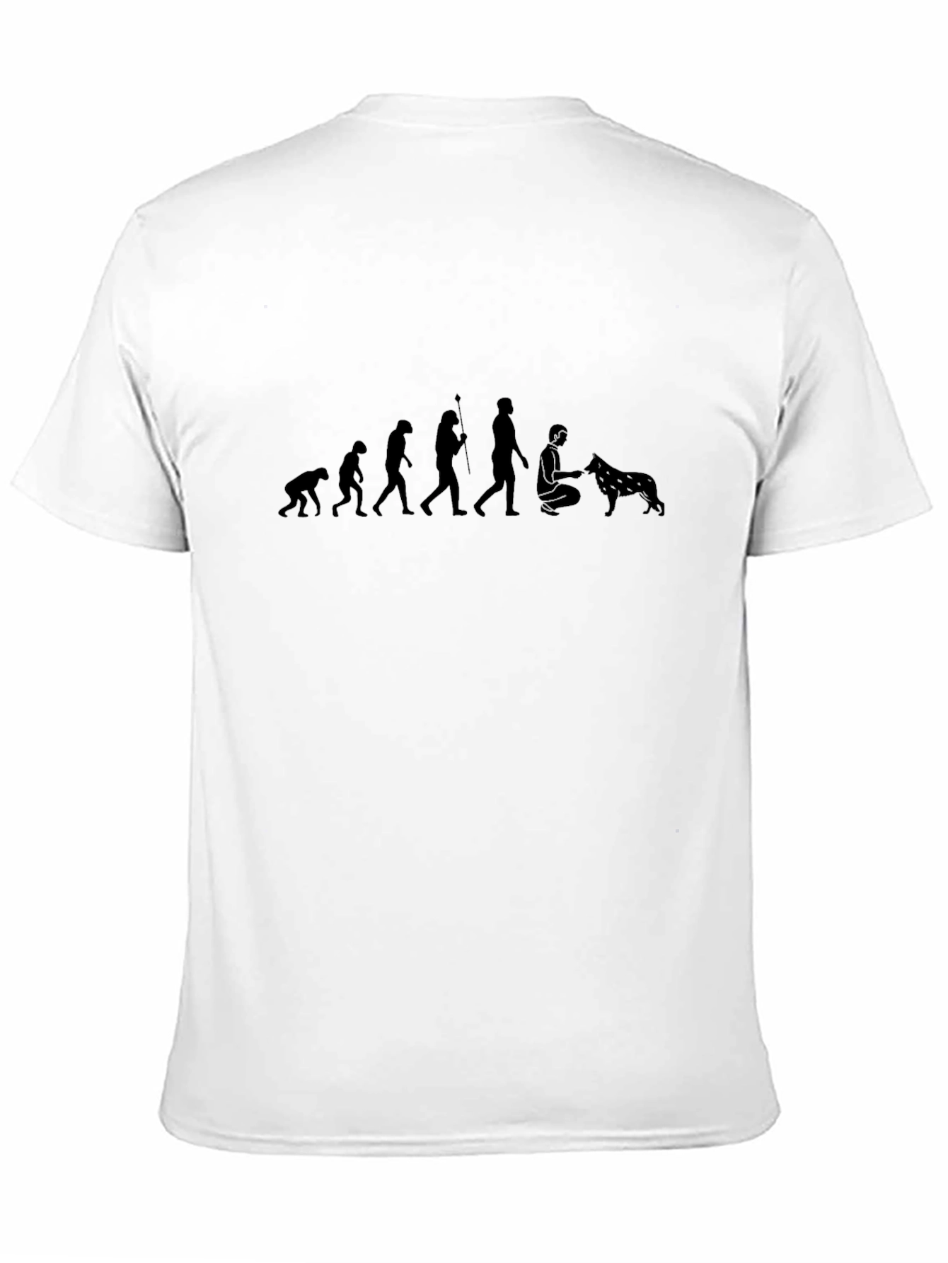 Evolution of Dog Mans Best Friend Tee