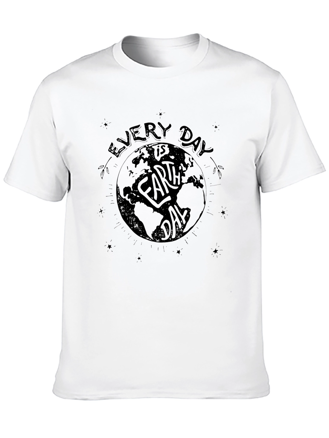 Every Day is Earth Day Graphic Tee - Black