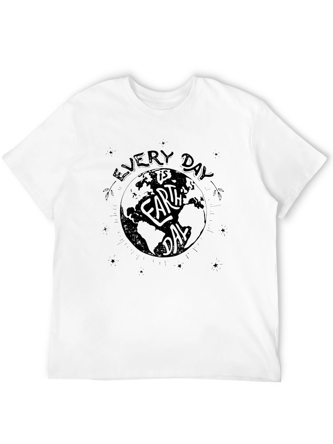 Every Day is Earth Day Graphic Tee - Black