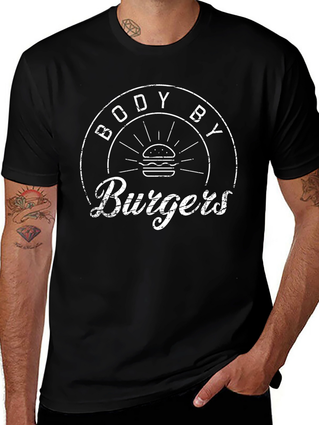 Body by Burgers Graphic Tee