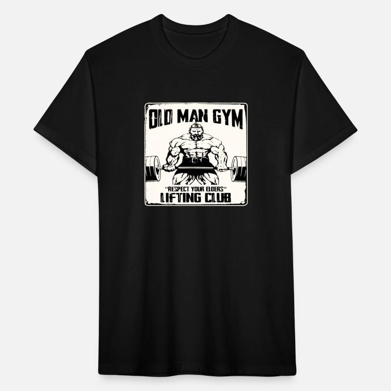 Old Man Gym Respect Your Elders © WhiteTigerLLC.C