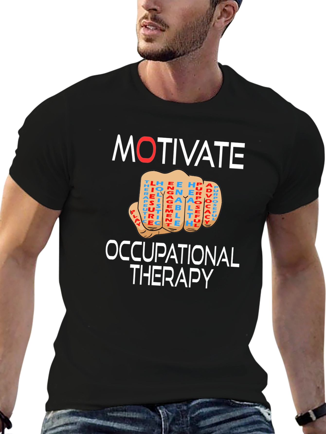 Motivate Occupational Therapy Graphic Tee