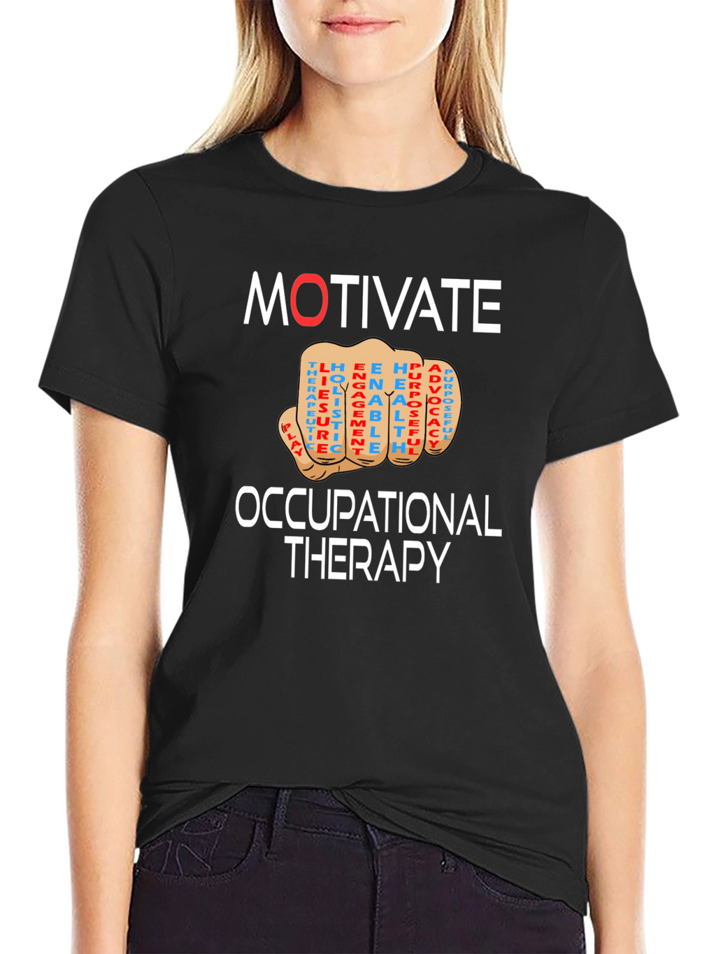Motivate Occupational Therapy Graphic Tee