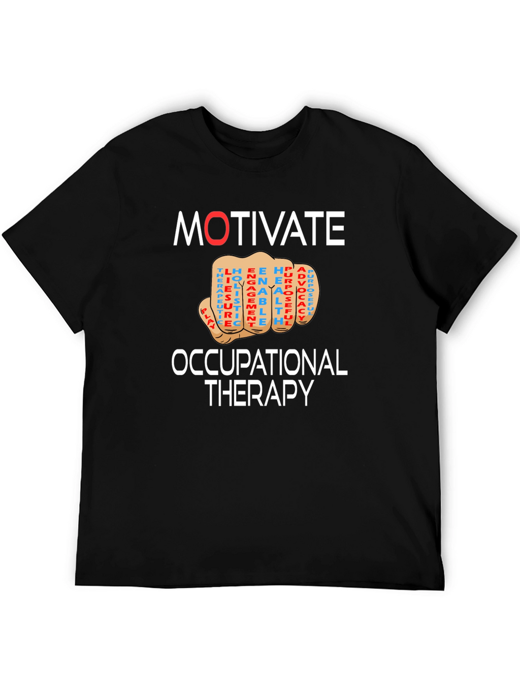 Motivate Occupational Therapy Graphic Tee