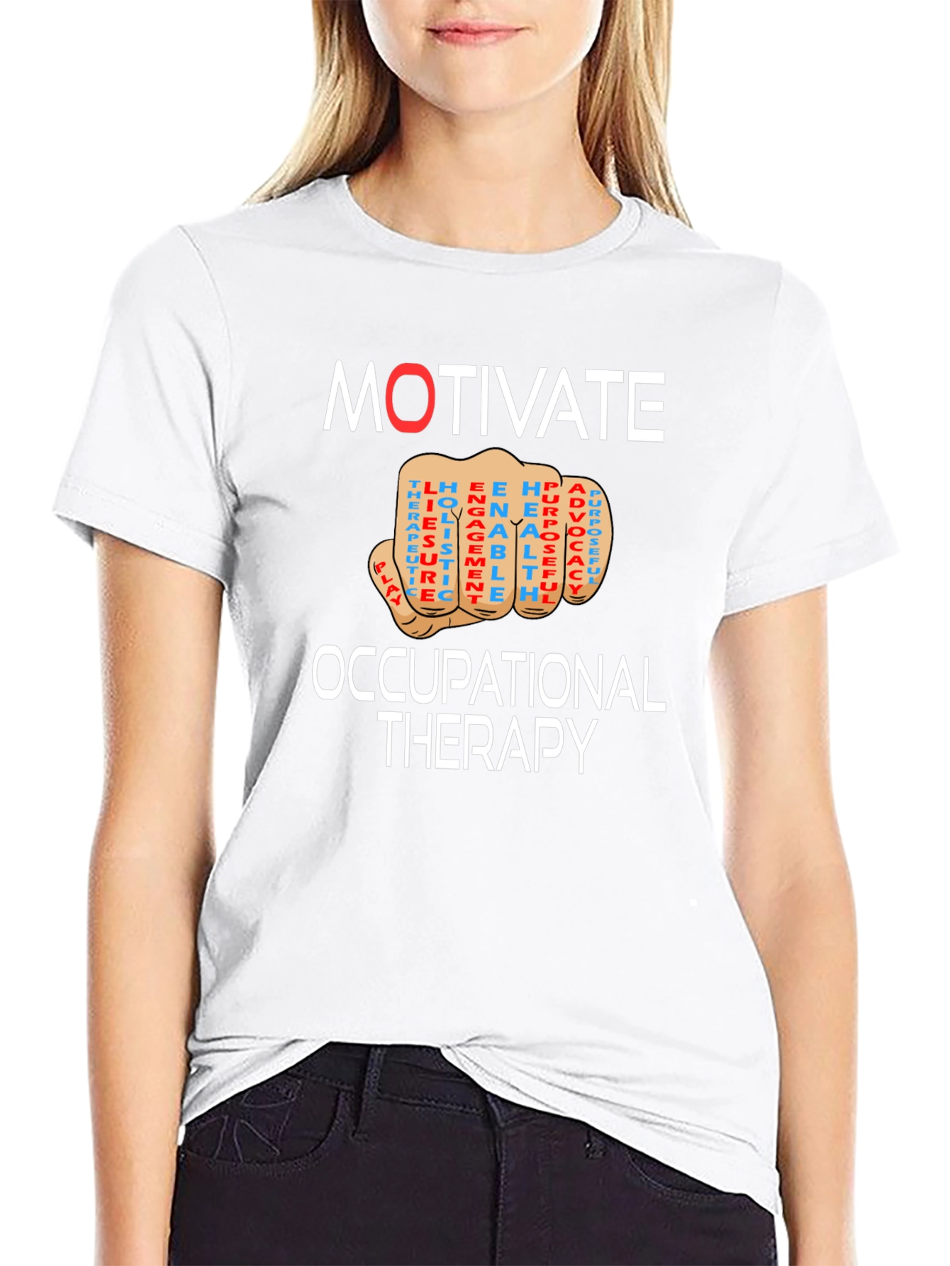 Motivate Occupational Therapy Graphic Tee