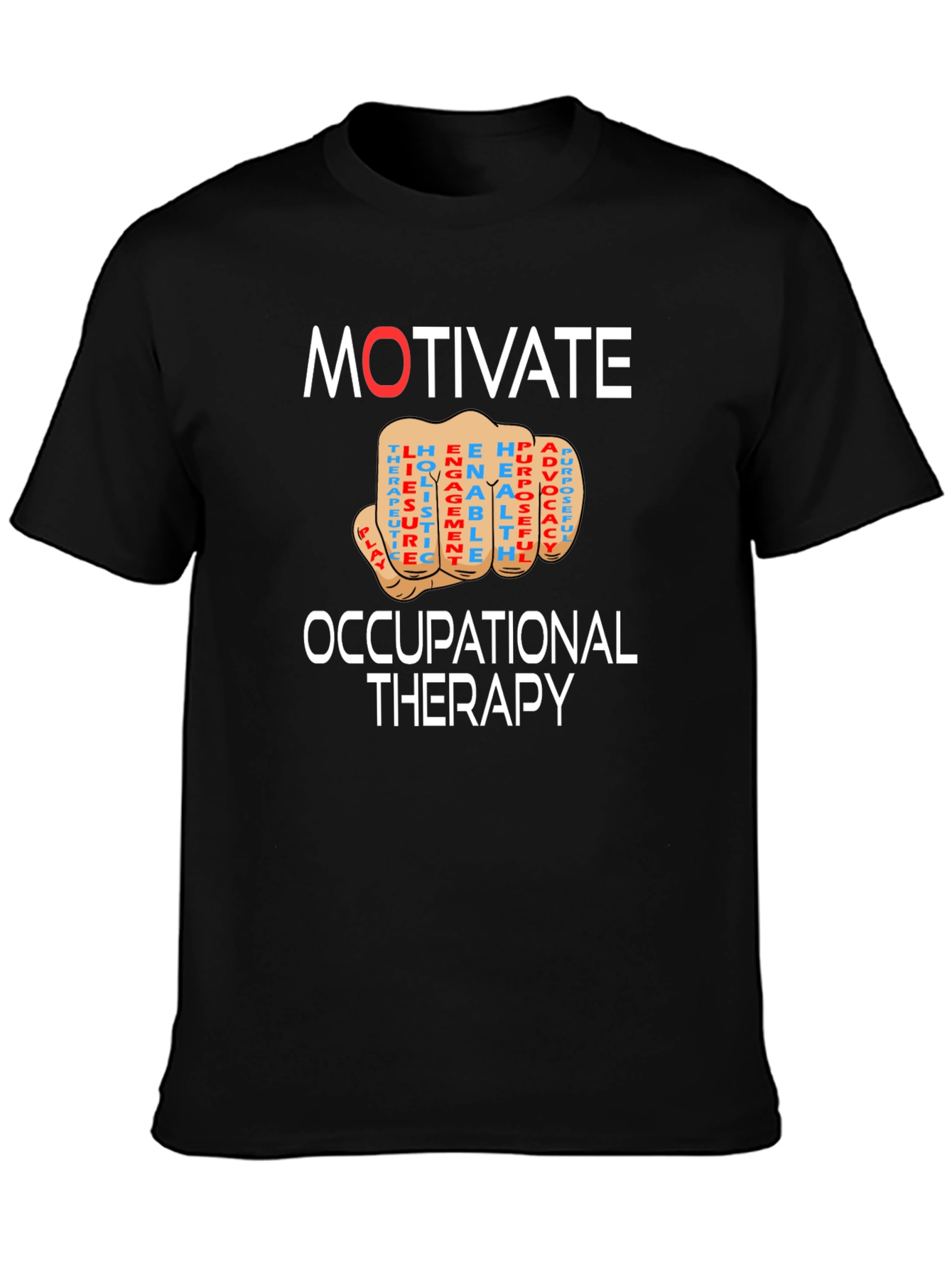 Motivate Occupational Therapy Graphic Tee