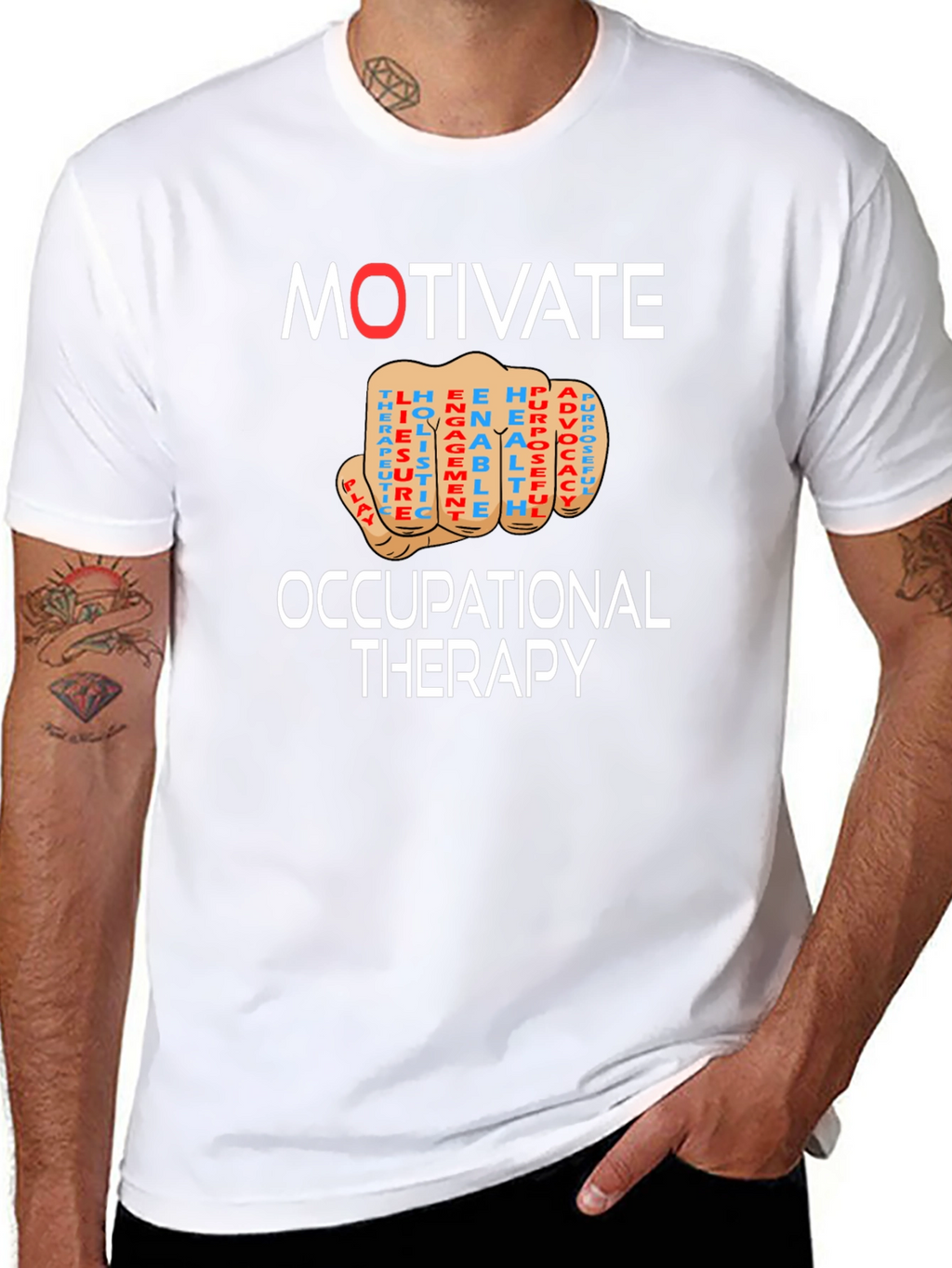 Motivate Occupational Therapy Graphic Tee