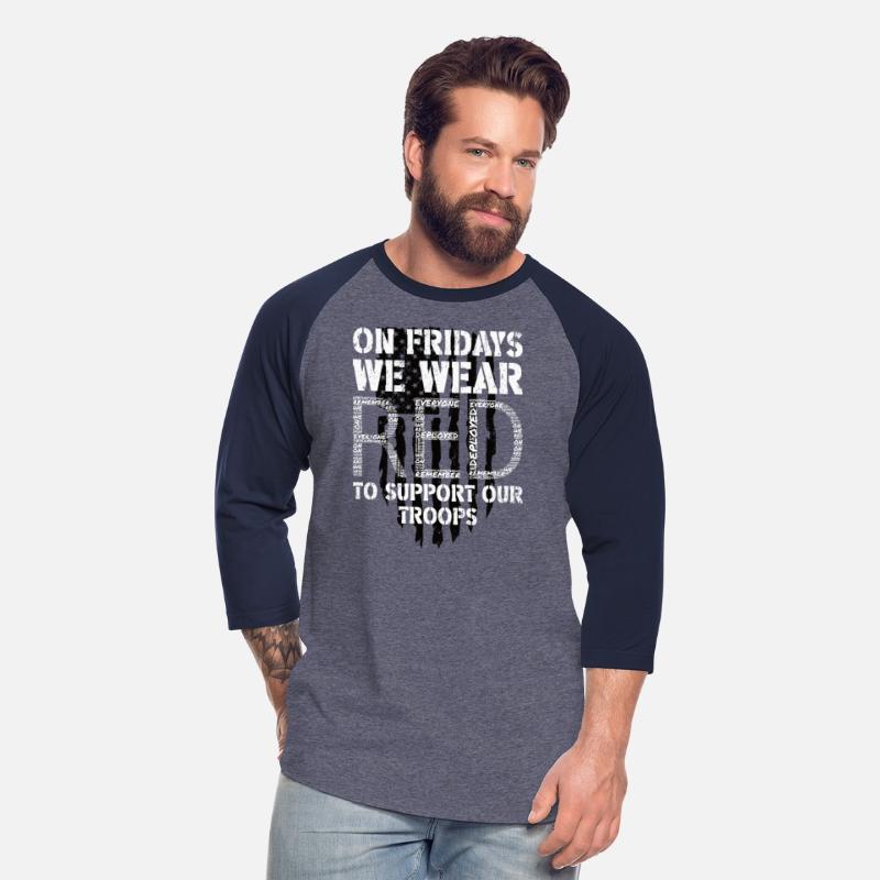 On Friday We Wear Red To Support Our Troops