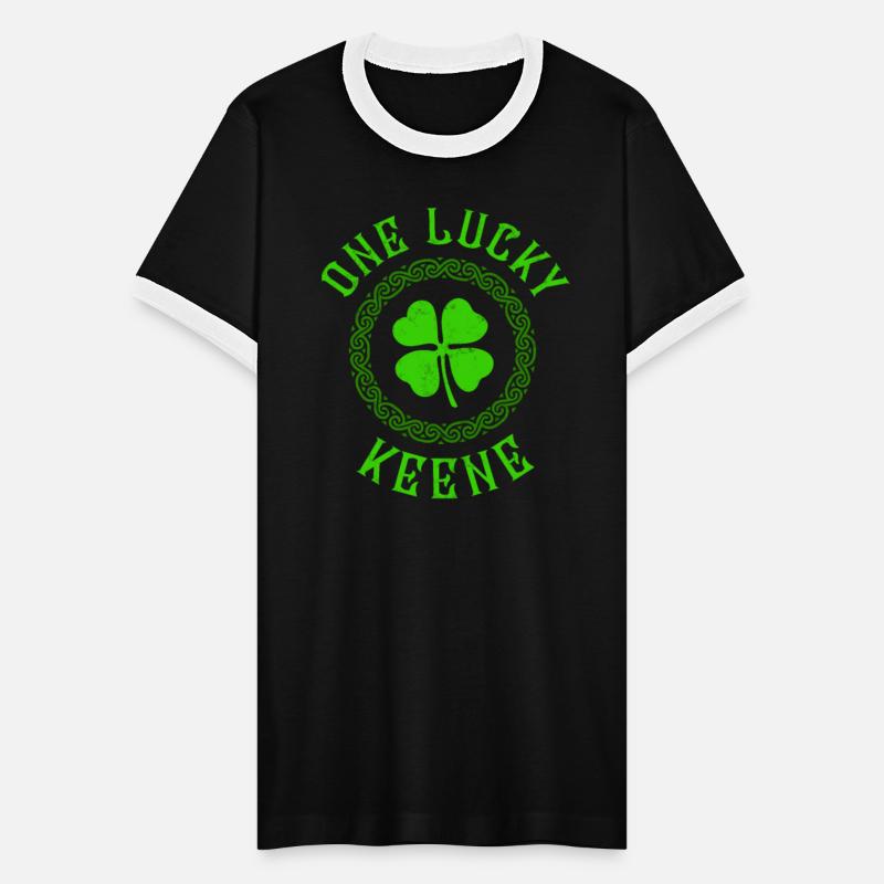 One Lucky Keene Irish Family Four Leaf Clover