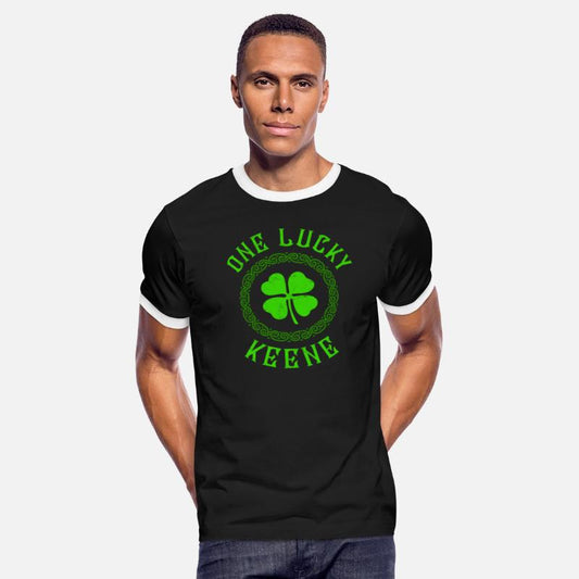 One Lucky Keene Irish Family Four Leaf Clover