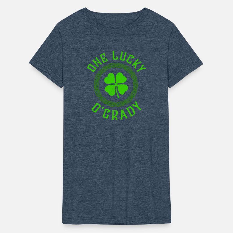 One Lucky O'Grady Irish Family Four Leaf Clover
