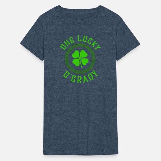 One Lucky O'Grady Irish Family Four Leaf Clover
