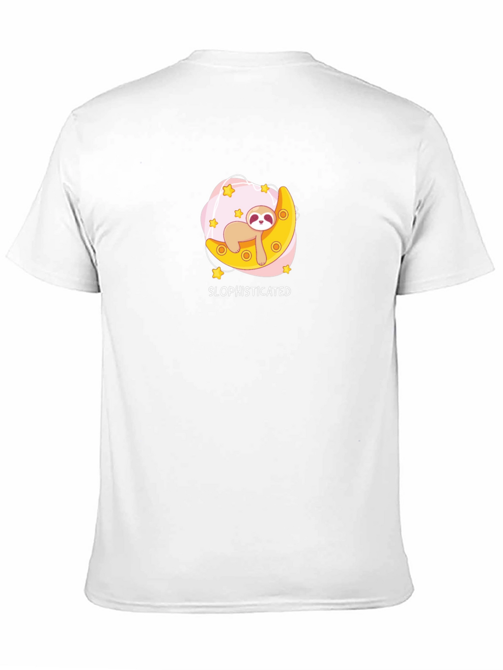 Sloth Moon Graphic T-Shirt - Slophisticated Tee