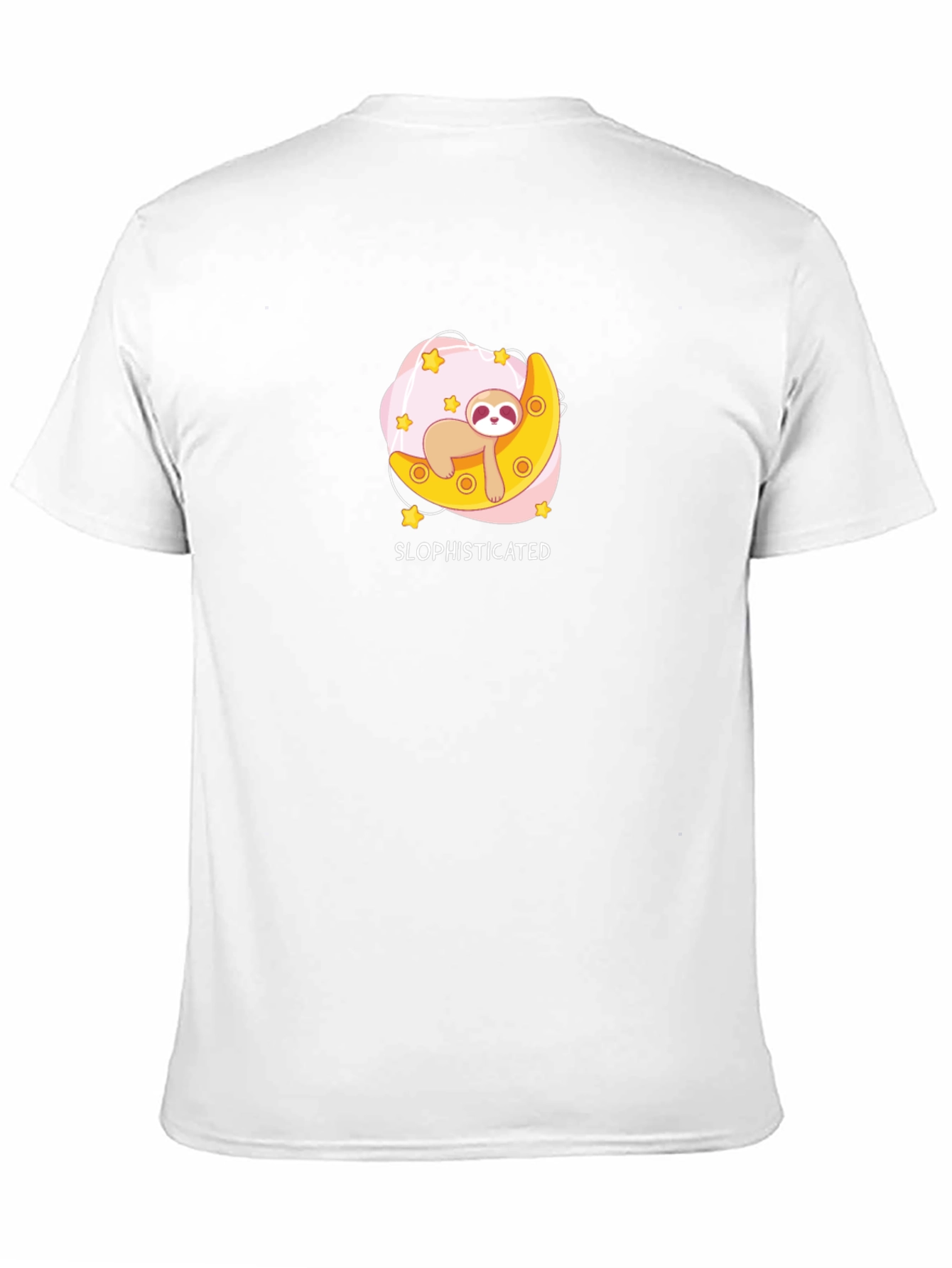 Sloth Moon Graphic T-Shirt - Slophisticated Tee