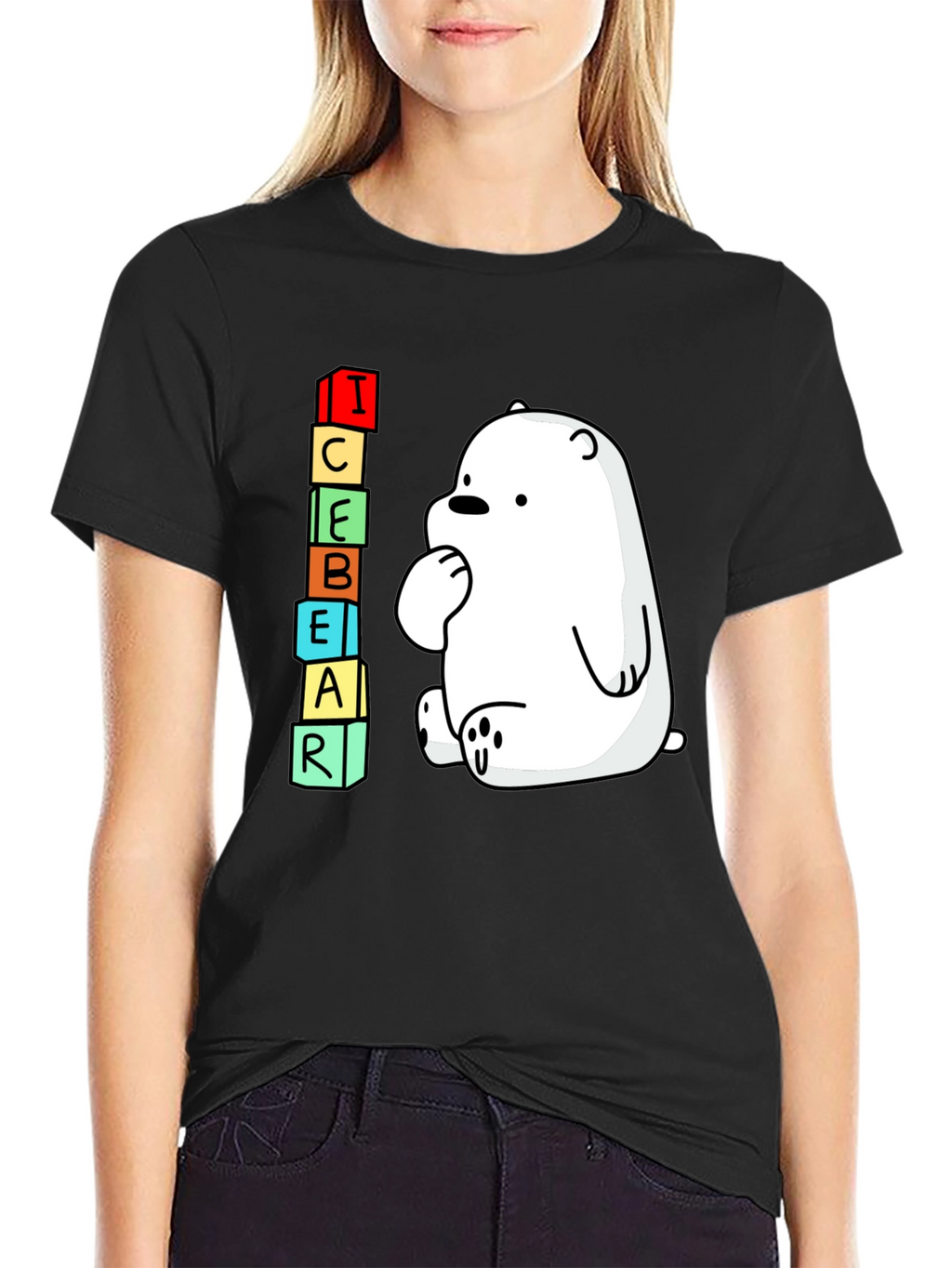 Ice Bear Cartoon T-Shirt