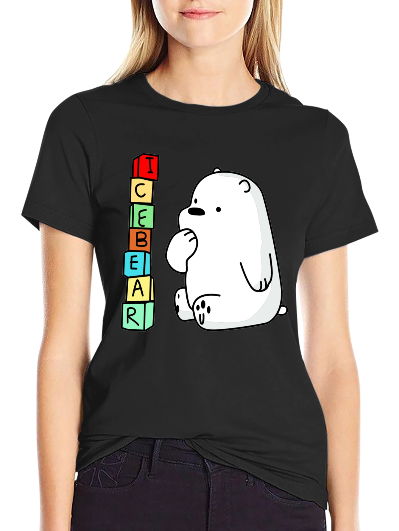 Ice Bear Cartoon T-Shirt