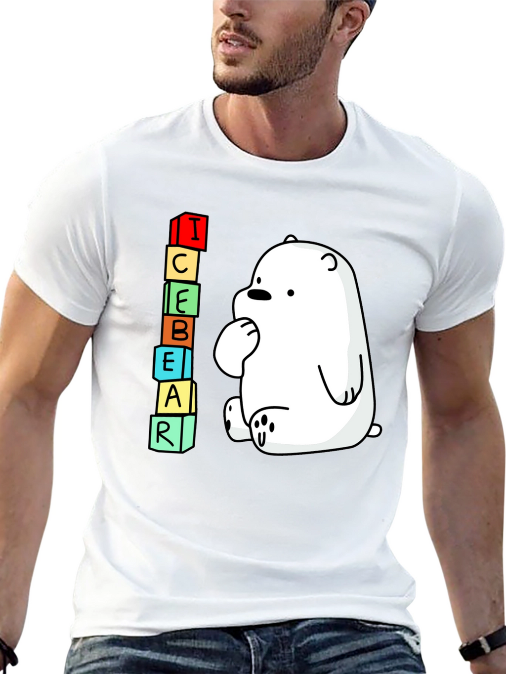Ice Bear Cartoon T-Shirt