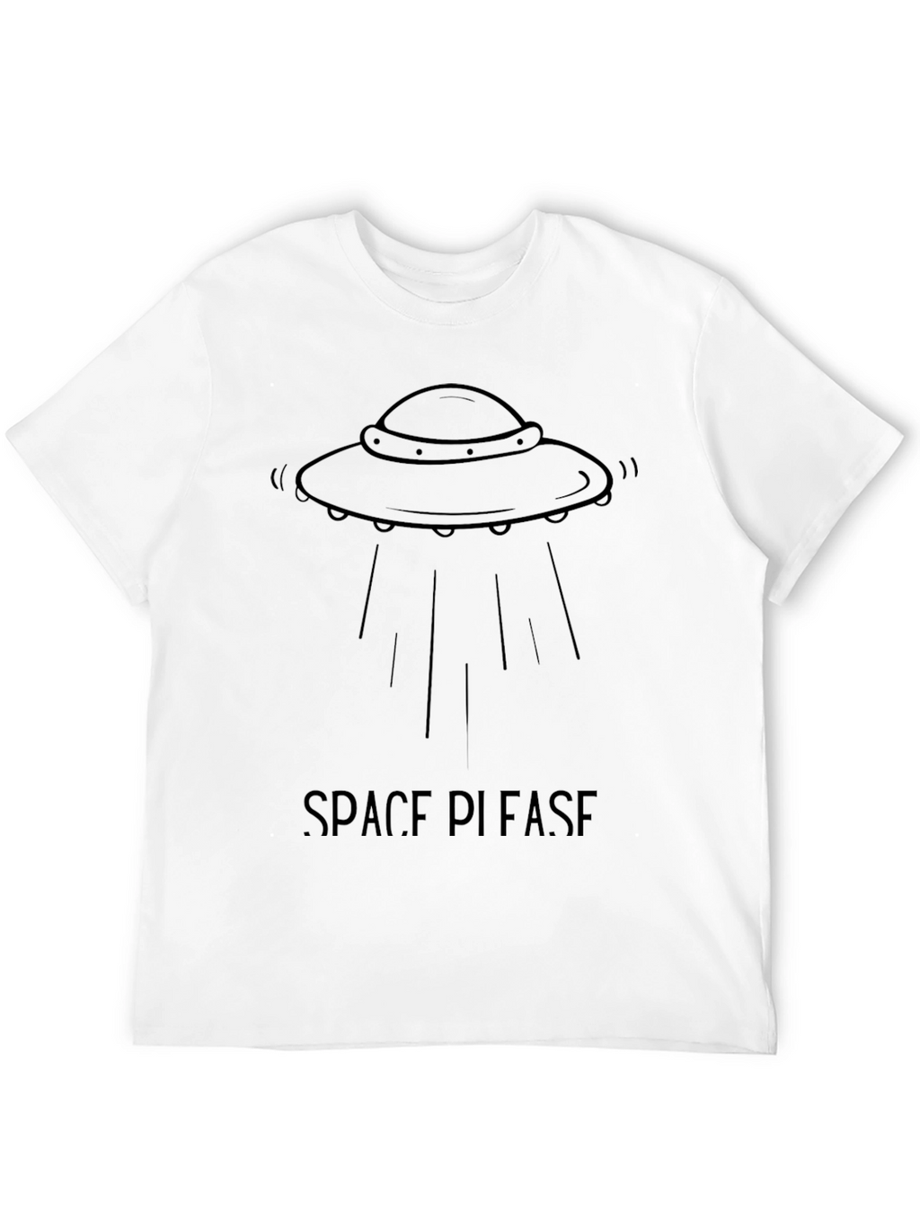 Space Please UFO Graphic T-Shirt