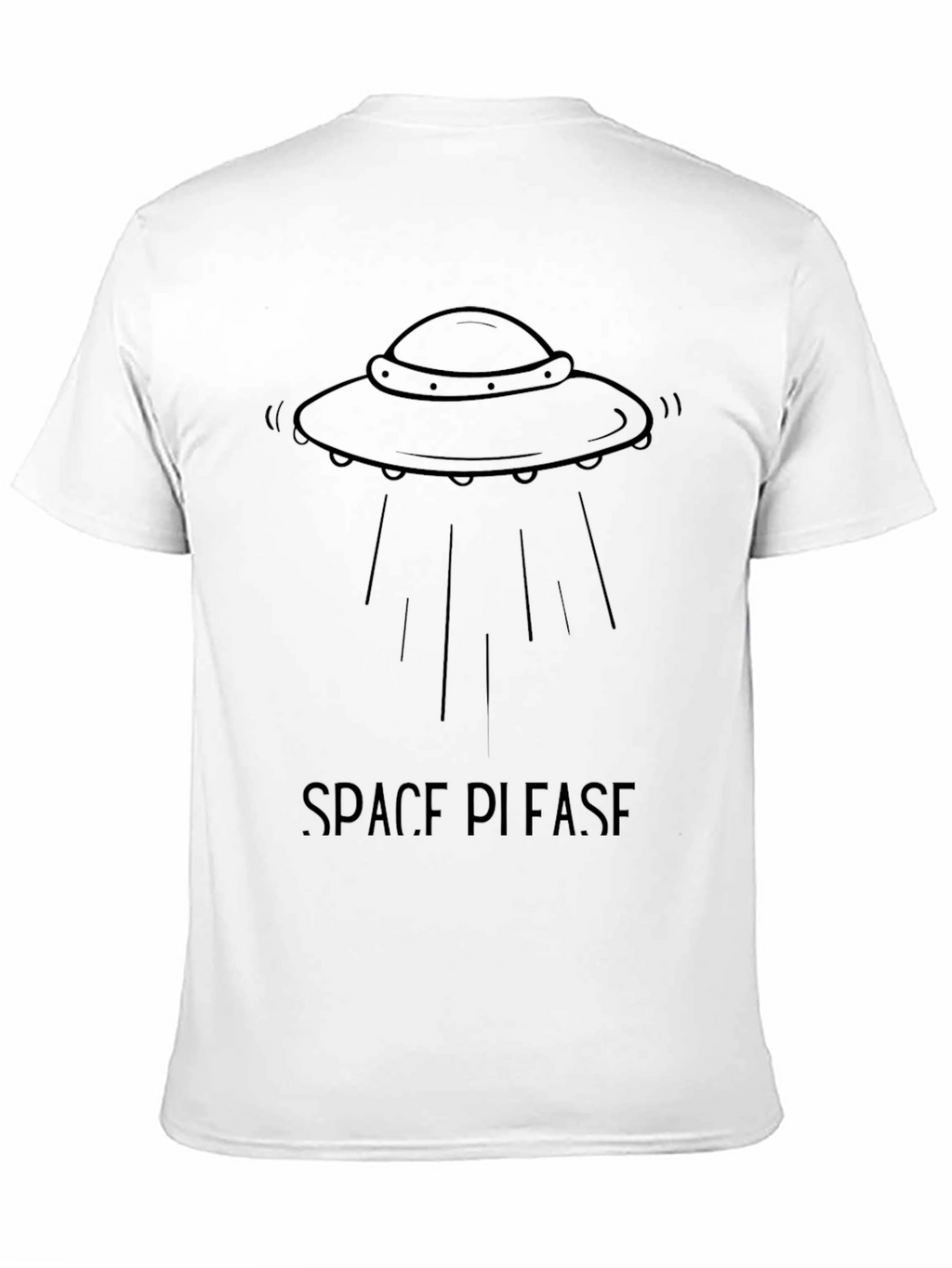 Space Please UFO Graphic T-Shirt