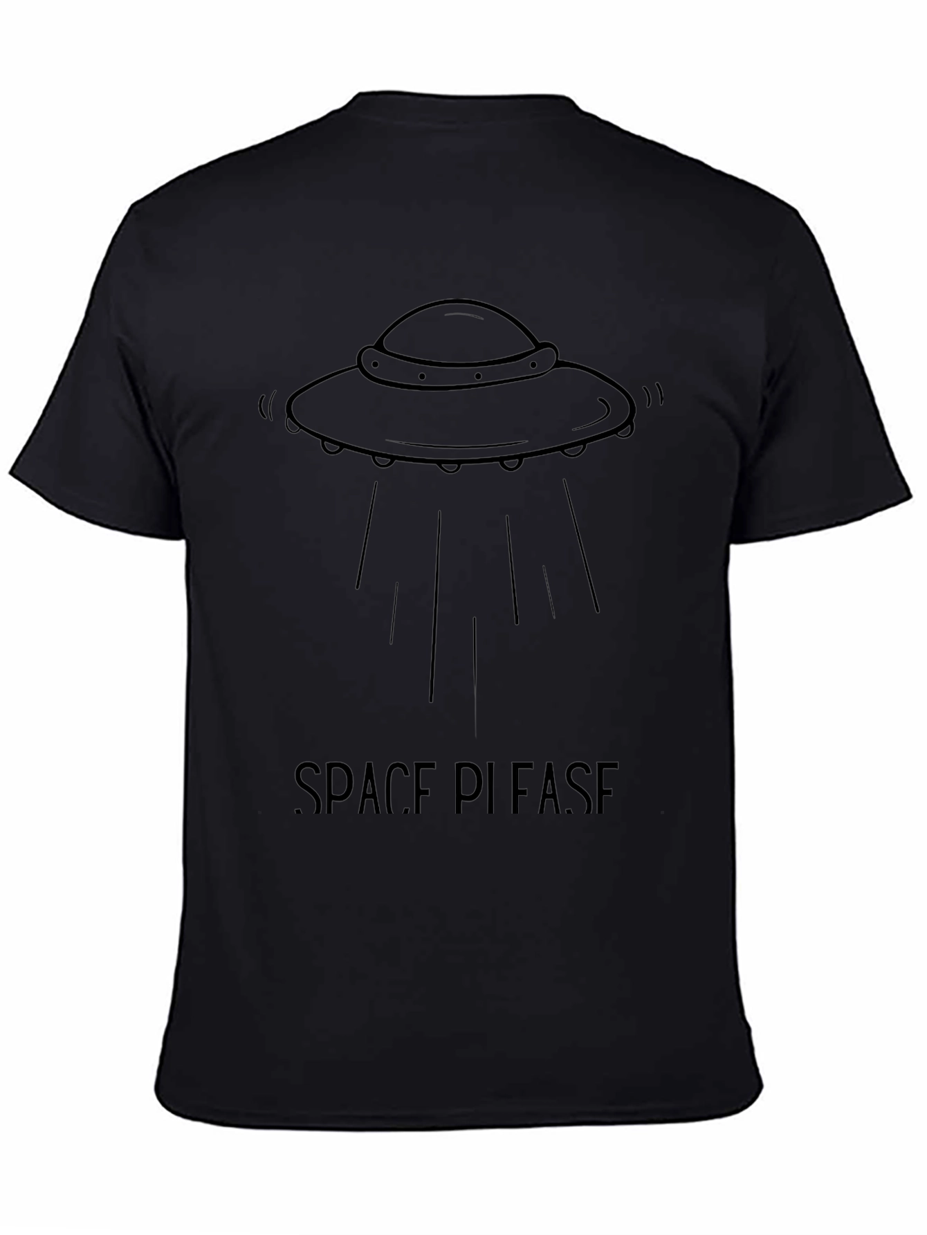 Space Please UFO Graphic T-Shirt