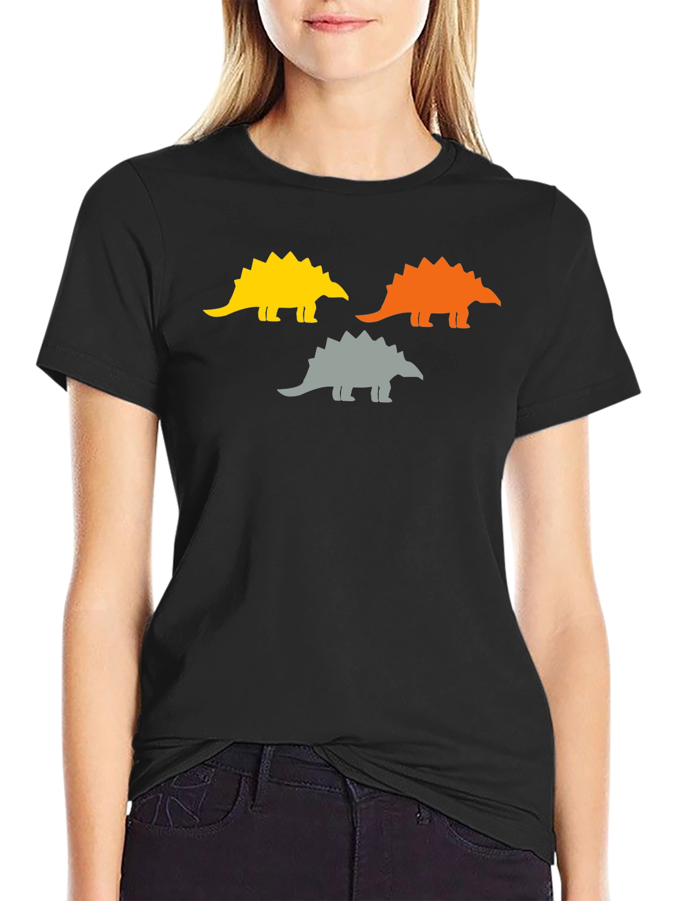 Dinosaur Trio Graphic Tee - Stylish & Unique