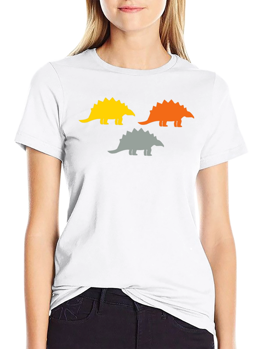 Dinosaur Trio Graphic Tee - Stylish & Unique